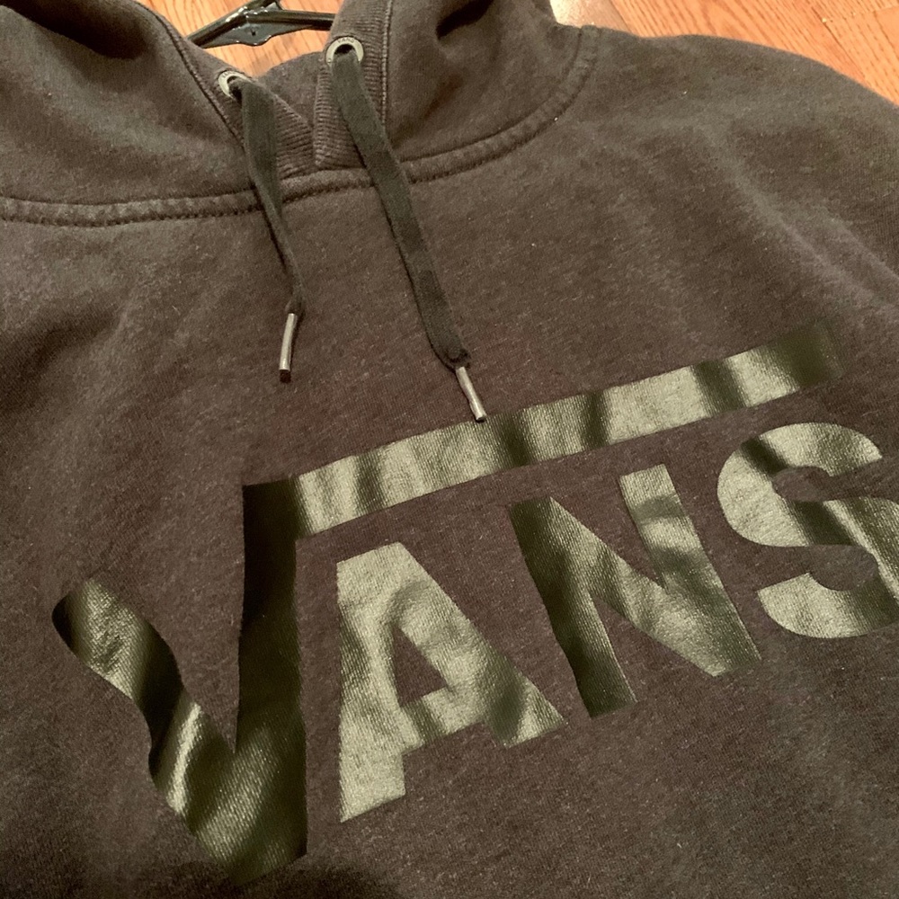 Vans OG black on black hoodie